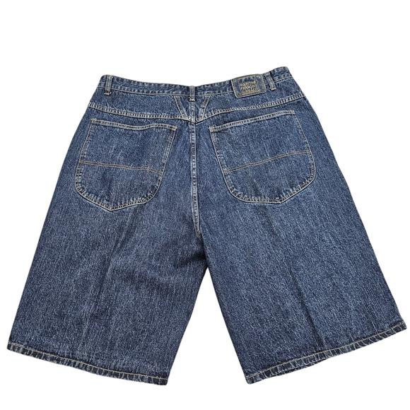 Vintage Marithe Francois Girbaud Shorts Mens Size 40 Jean Shorts Streetwear - Picture 2 of 14